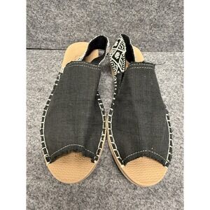 REEF Escape Sling Back Women's Canvas Sandals Size 7
